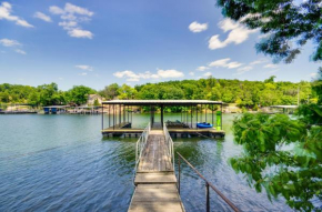 Dock and Boat Slip Lakefront Osage Beach Home!